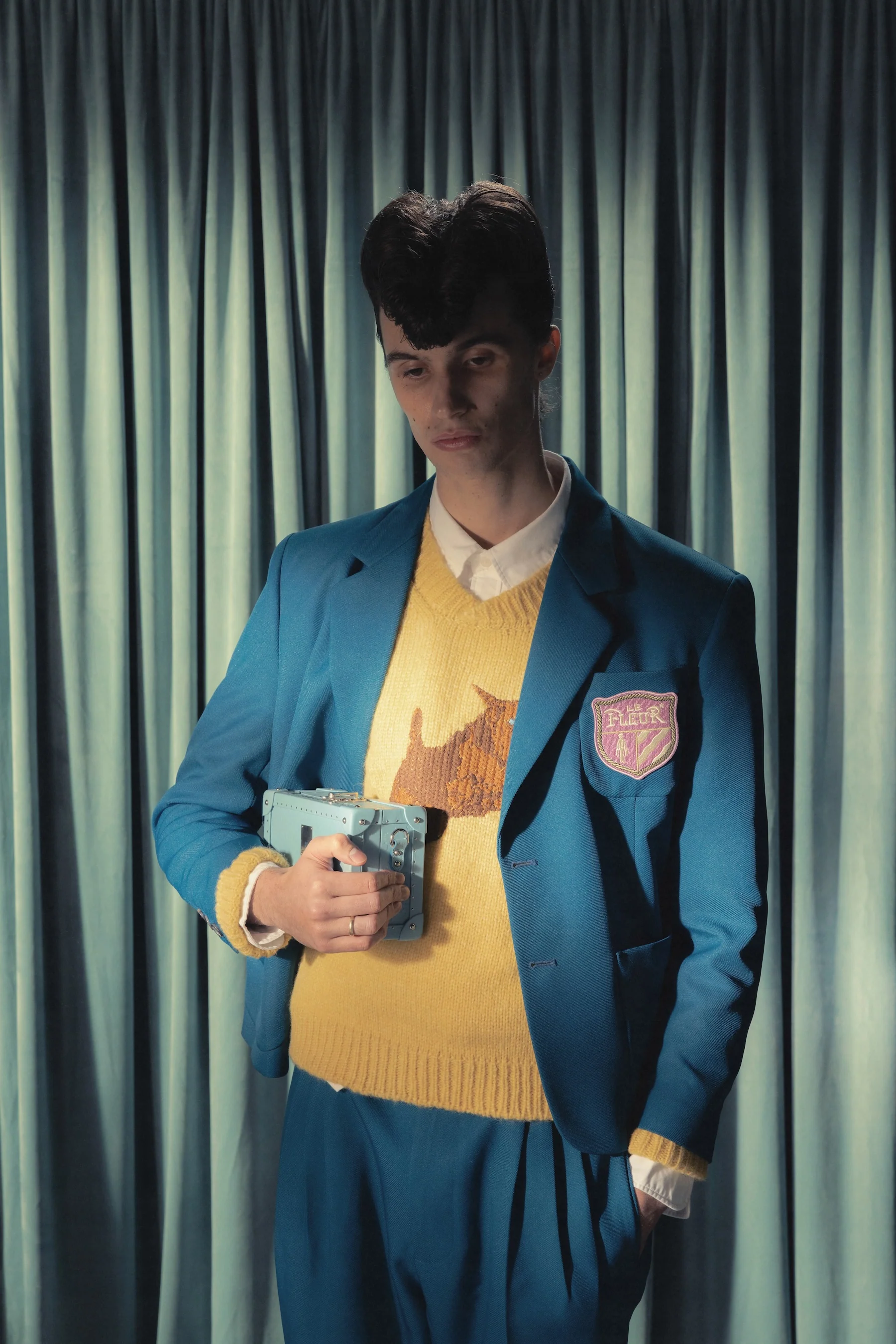 Bespoke Crossbody Blue - Image 6