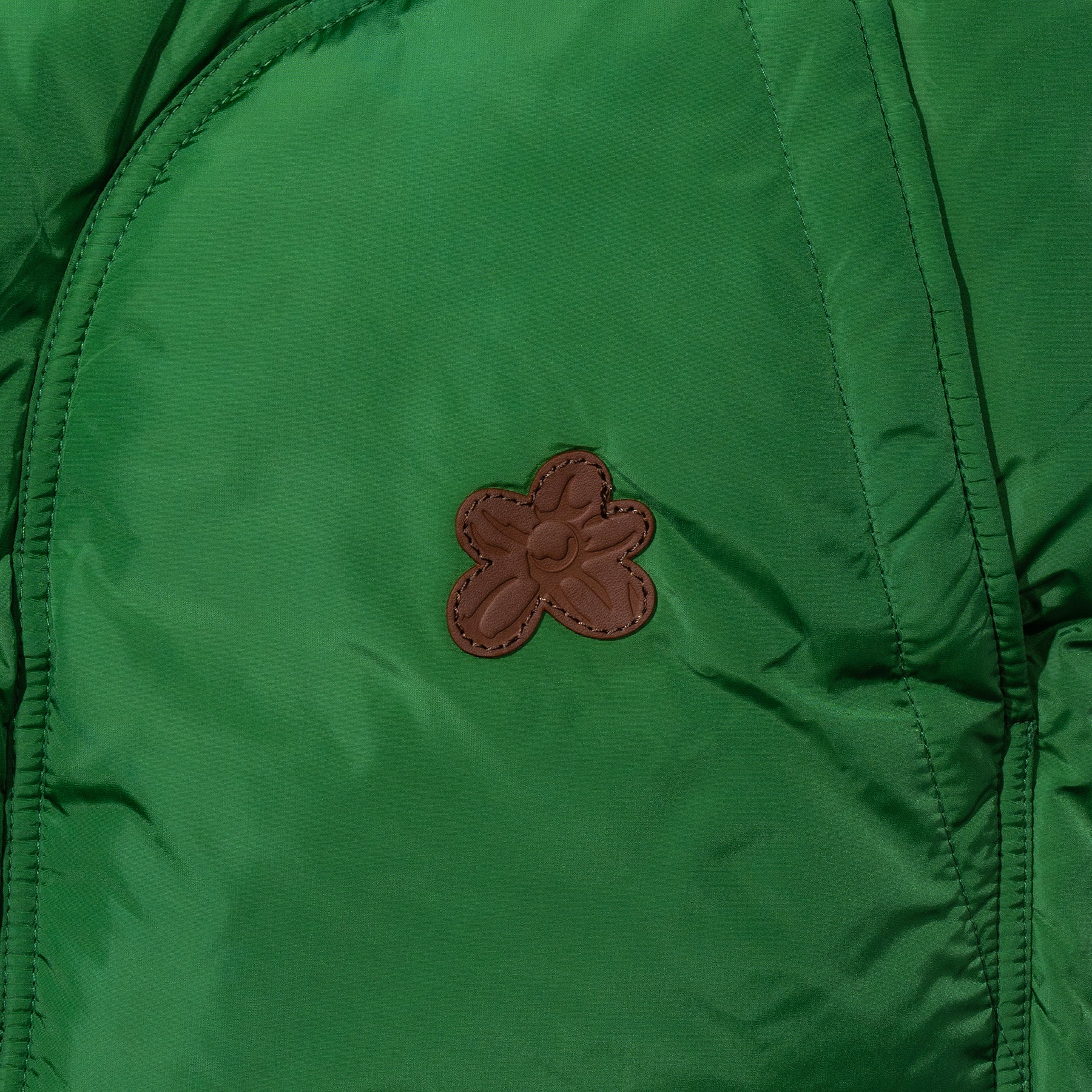 Leather Puffer Vest - Image 4