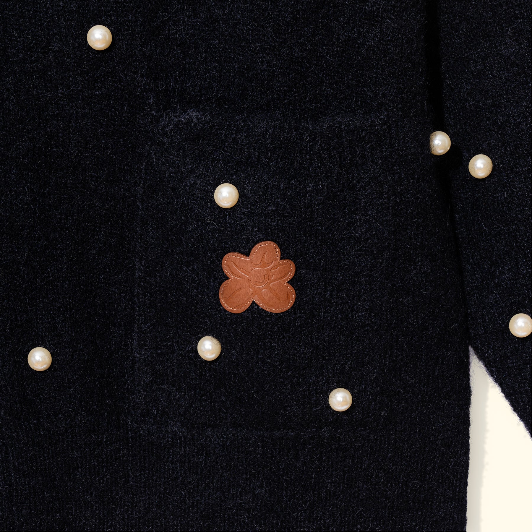 Pearl Cardigan Black - Image 3