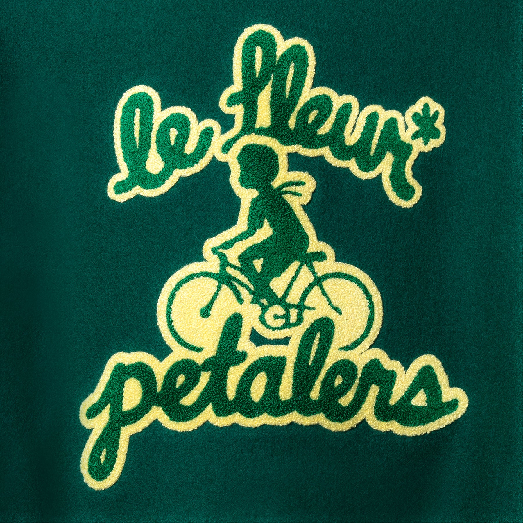 Petalers Varsity Jacket Green - Image 5